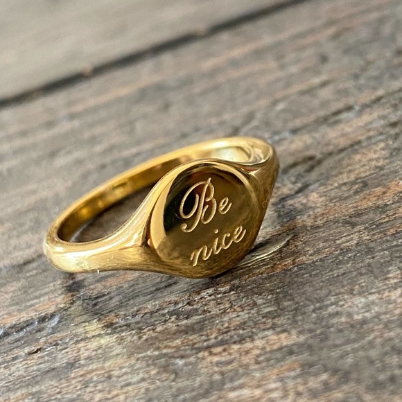 Free People Jewelry New Be Nice Ring Poshmark